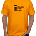 Charge your imaan : Half Sleeve T-shirt
