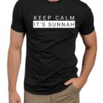 Keep calm it's Sunnah : Half Sleeve T-shirt