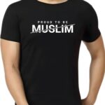 Proud to be Muslim : Half Sleeve T-shirt